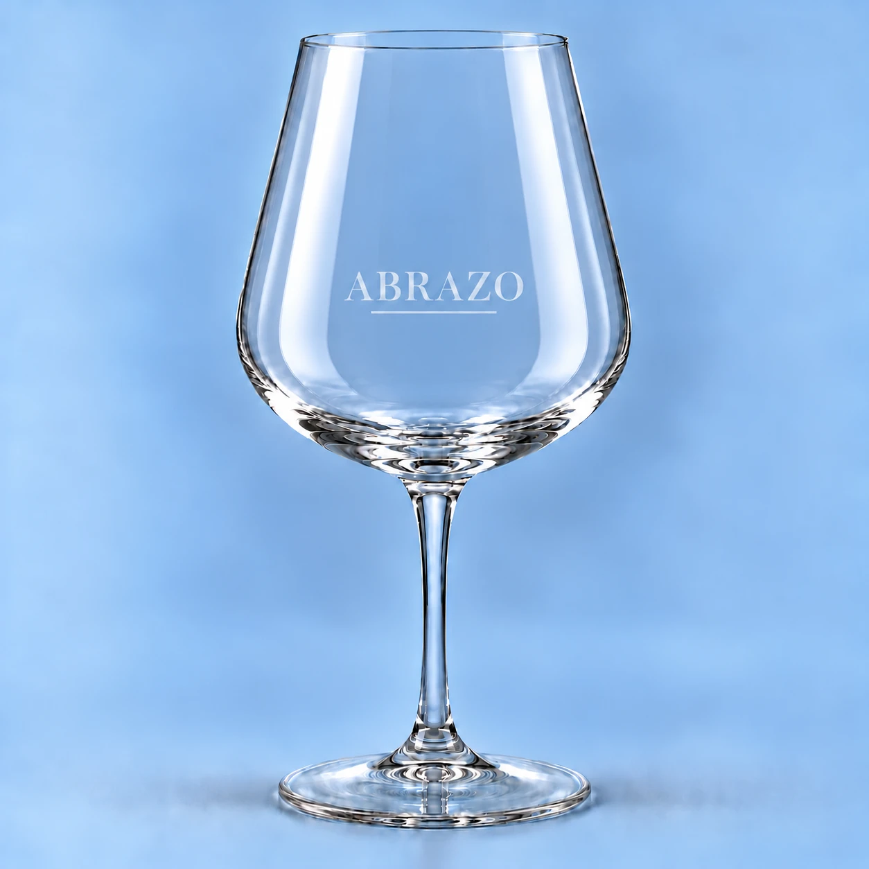 Abrazo Hillegersberg · Copa Allegra grabada · 49 cl · copa vacía · logotipo a la altura de servicio