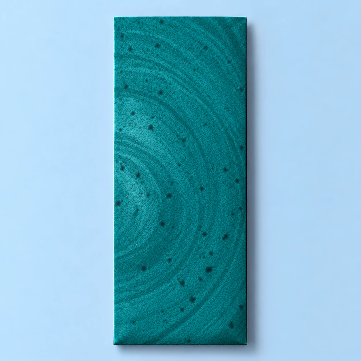 Abrazo Hillegersberg · Funda para cubiertos · reverso · El patrón turquesa continúa