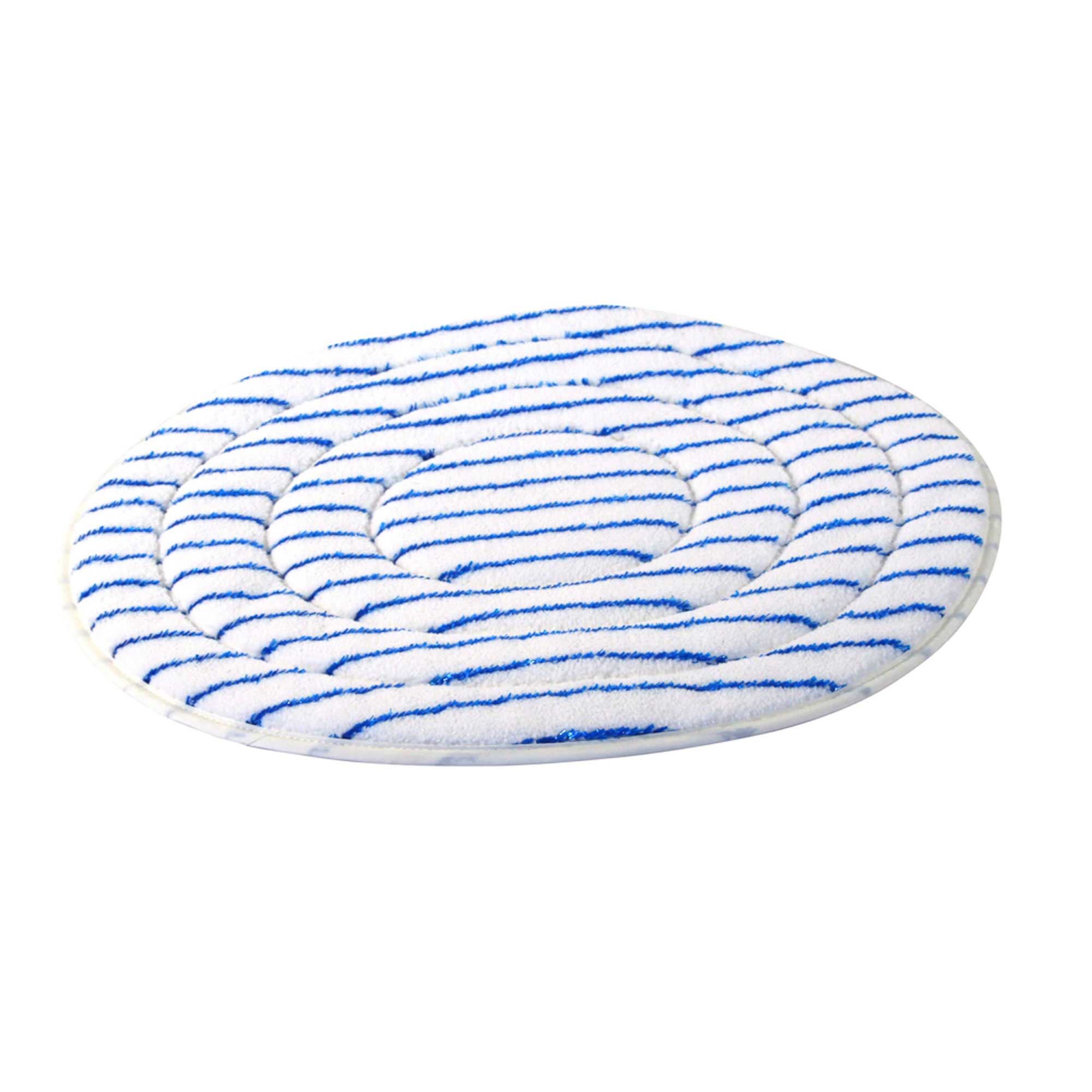 1430190 Micro Borstel Pad blauw / wit voor krachtig reinigen van ste