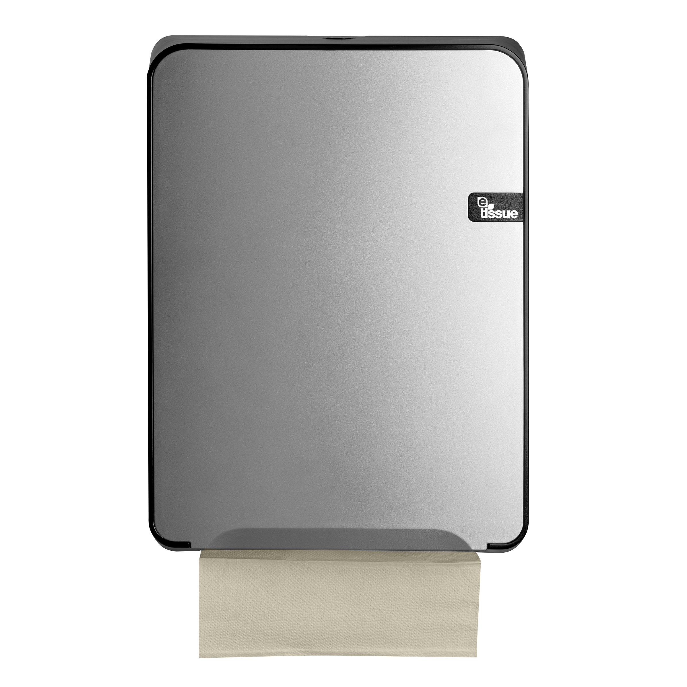 3010512_QSE Handdoekdispenser Z-vouw & multifold E-Tissue Quartz Silver 
