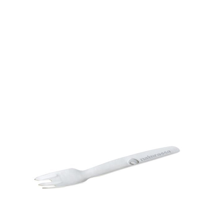 452120 FSC® papieren vork 16,5cm wit 20x100st